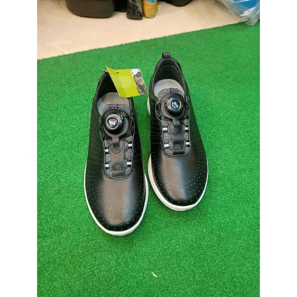 GIÀY ECO NÚT VẶN 2 MÀU TRẮNG , ĐEN