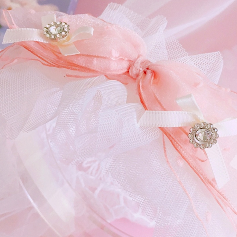 Băng Đô Ren Đính Nơ Hóa Trang Cô Hầu Gái Lolita