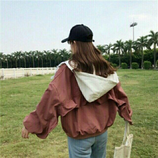 [Giá siêu rẻ] Áo khoác dù lửng túi hộp phối nón | BigBuy360 - bigbuy360.vn