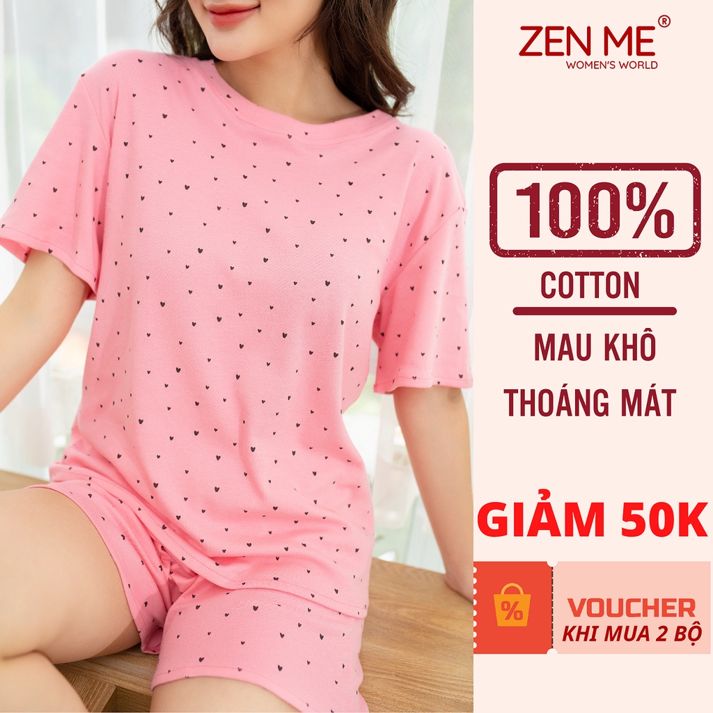 bộ đồ ngủ pijama chất liệu cotton 100% phong cách độc đáo trẻ trung thoáng mát co giãn 4 chiều.