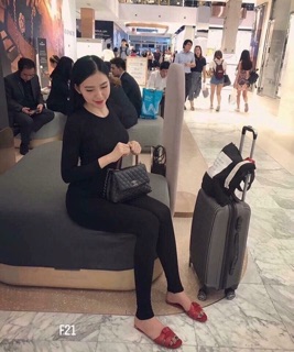 Quần legging hộp cao cấp