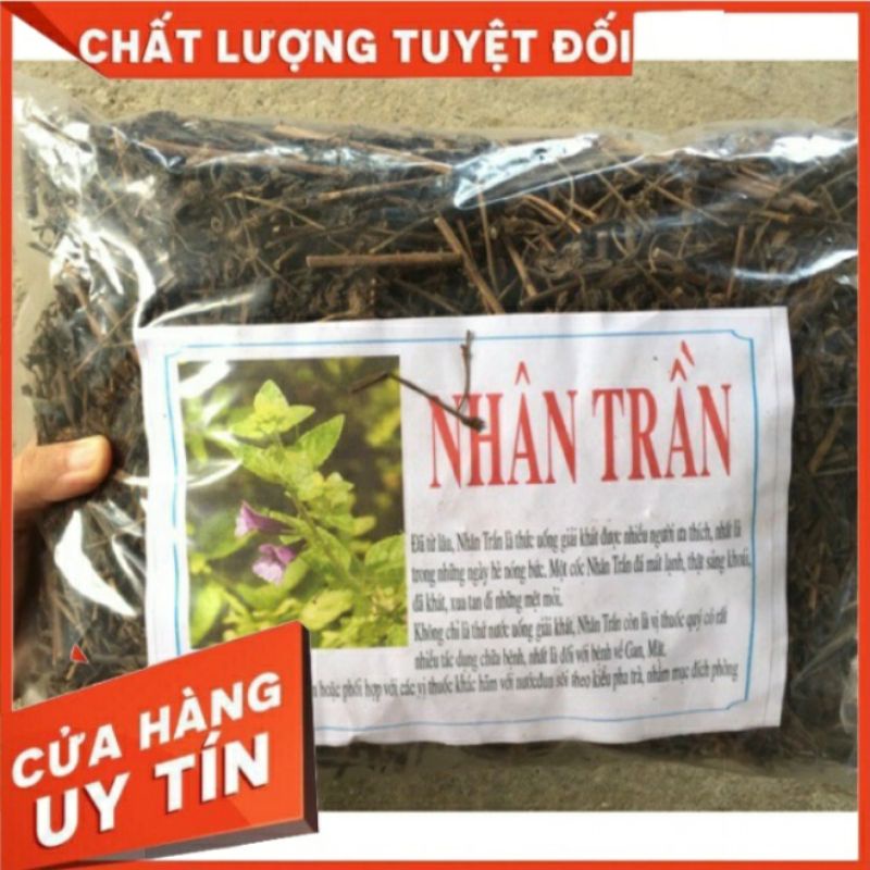 [Shop Mới] NHÂN TRẦN 1kg sạch đã sao thơm