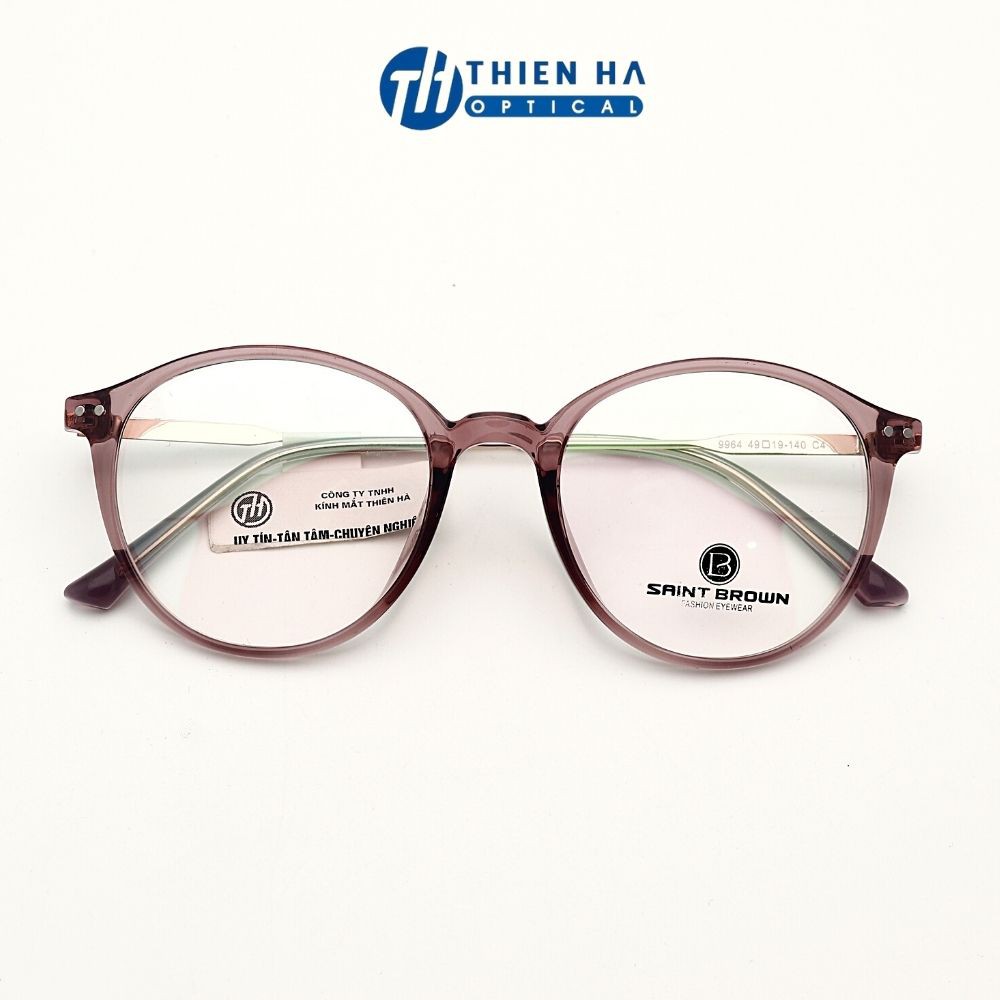 Gọng kính nữ oval THIÊN HÀ OPTICAL chất liệu nhựa dẻo, bền nhẹ, phong cách trẻ trung hiện đại form nhỏ CHALLIOL 60072
