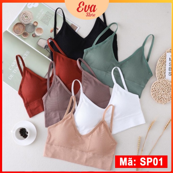Áo Bra 2 Dây Gân Tăm Hở Lưng_EVASTORE_SP01