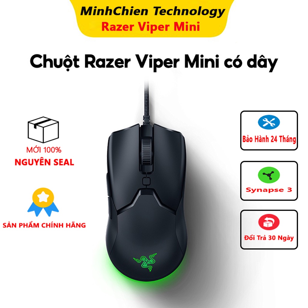 
                        Chuột Gaming Có Dây Razer Viper Mini Mới 100% - Hàng Chính Hãng ( Bảo Hành 2 Năm )
                    