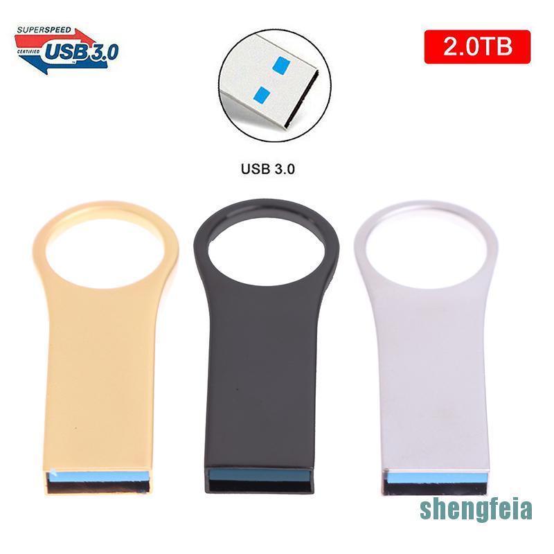 Ổ Đĩa Usb 3.0 2tb Bằng Kim Loại Cho Pc Laptop