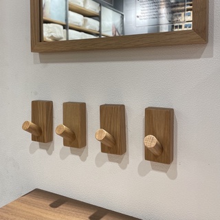 Móc gỗ treo tường phong cách Bắc Âu - Décor nhà Sò