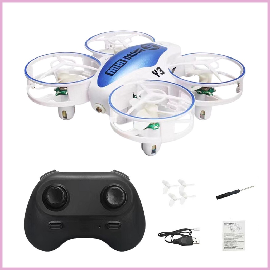 Máy Bay Trực Thăng Bốn Cánh Nắp Lật Điều Khiển Từ Xa 360 Độ Có Đèn LED