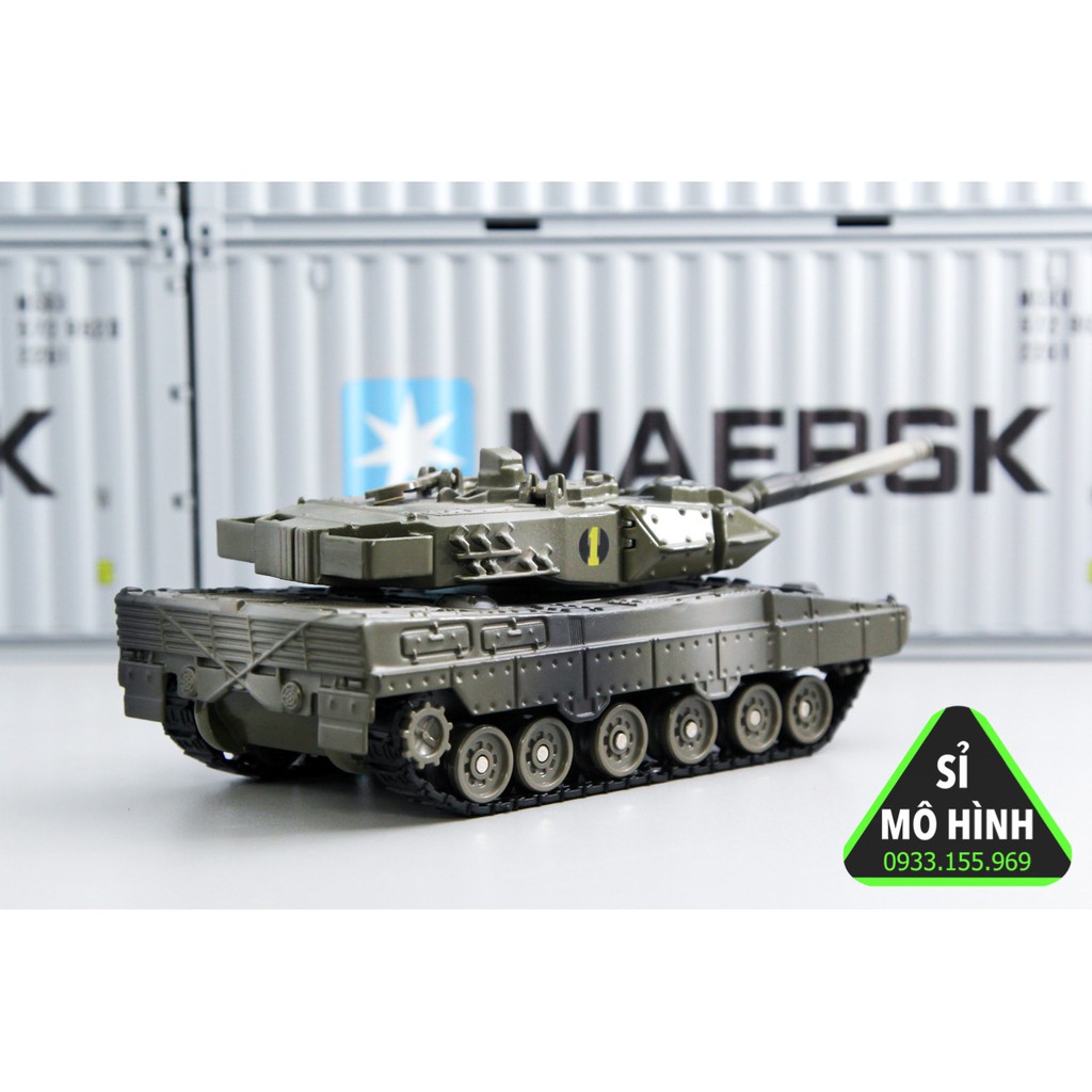 [ Sỉ Mô Hình ] Xe mô hình xe tank Đức Leopard 1:32