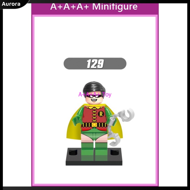 Mô Hình Lego Nhân Vật Siêu Anh Hùng Batman Robin Joker X0111