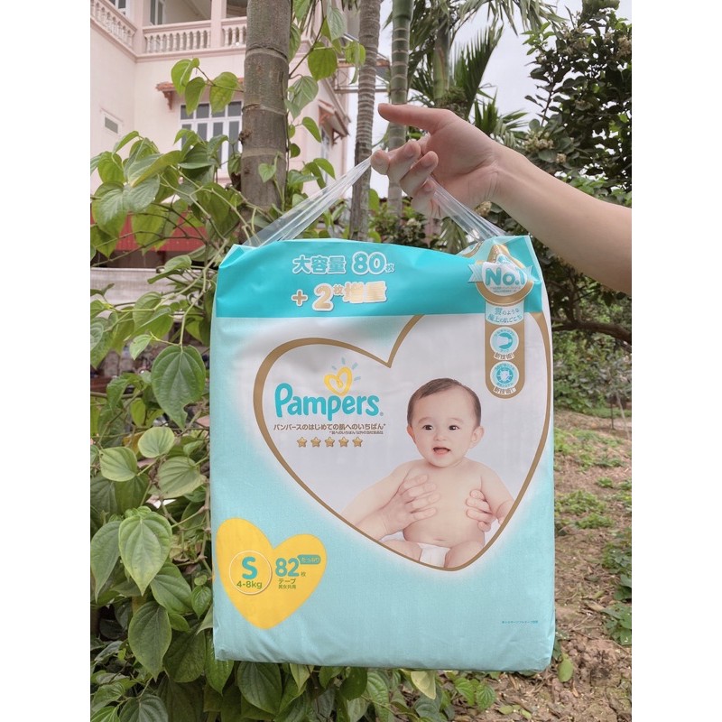 [SIÊU CỘNG MIẾNG] Tã/bỉm dán/ quần PAMPERS PREMIUM nội địa Nhật Nb90/S82/M68/M66/L54/L52/Xl48