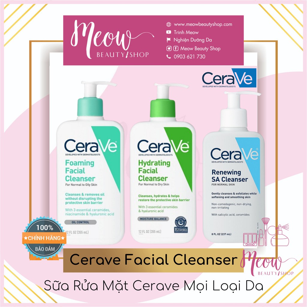 Cerave - Sữa Rửa Mặt Cerave Facial Cleanser