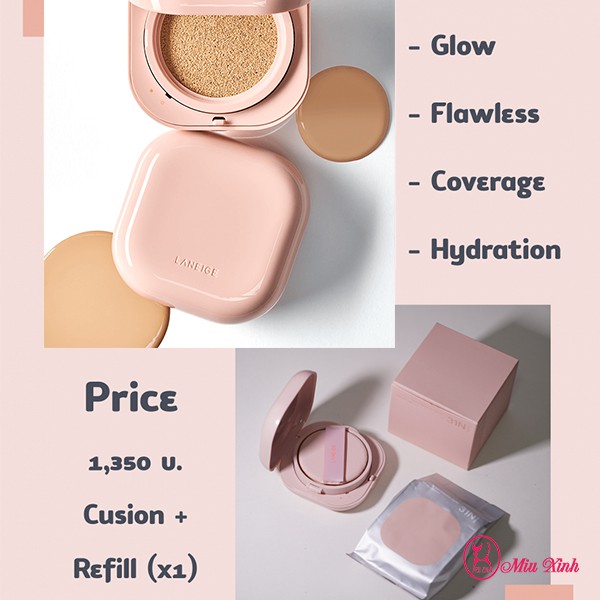 LÕI PHẤN NƯỚC [LANEIGE] NEO CUSHION Glow - Refill 15G