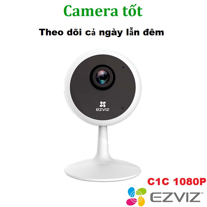 Camera WiFi Ezviz C1C-B 1080p- Góc nhìn rộng 110 độ- Chính Hãng