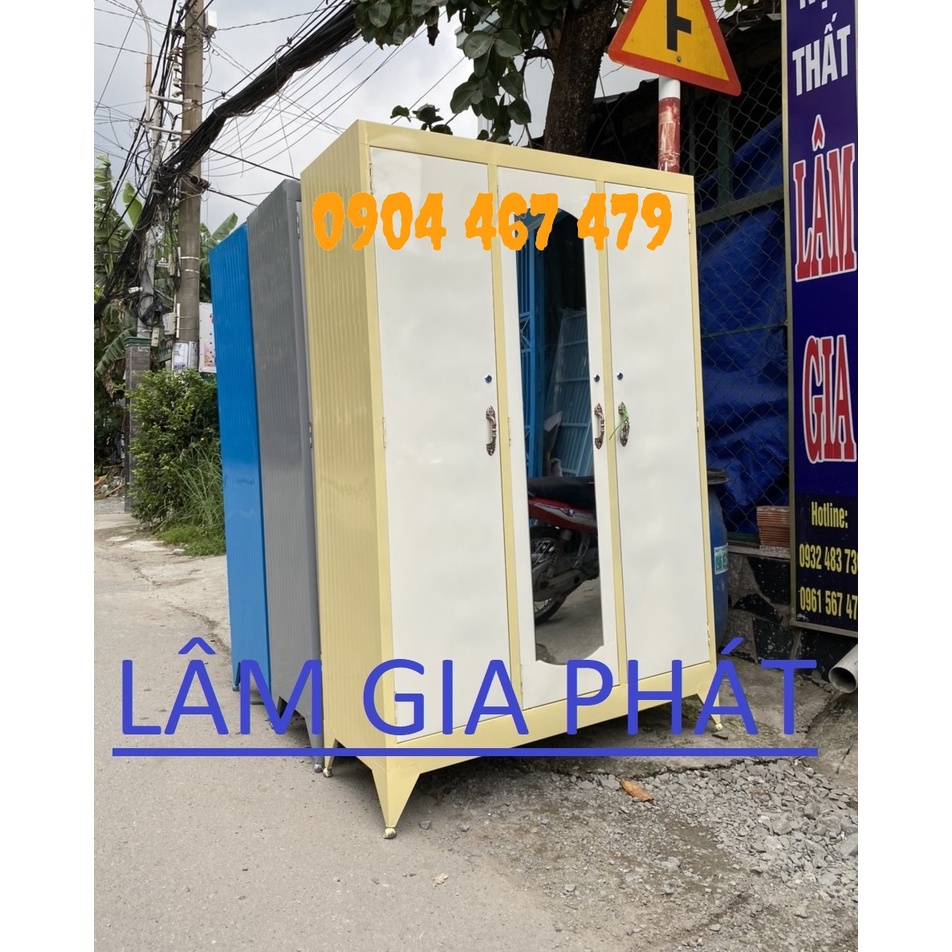 Tủ sắt quần áo giá rẻ quận gò vấp 1m8x1m2