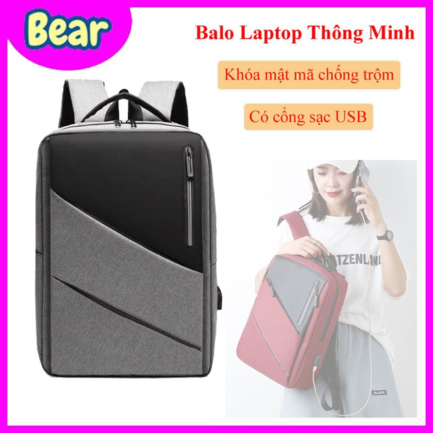 Balo Laptop, Balo Đựng Laptop Thời Trang Chống Trộm Đựng Laptop 15 Inch Giá Rẻ