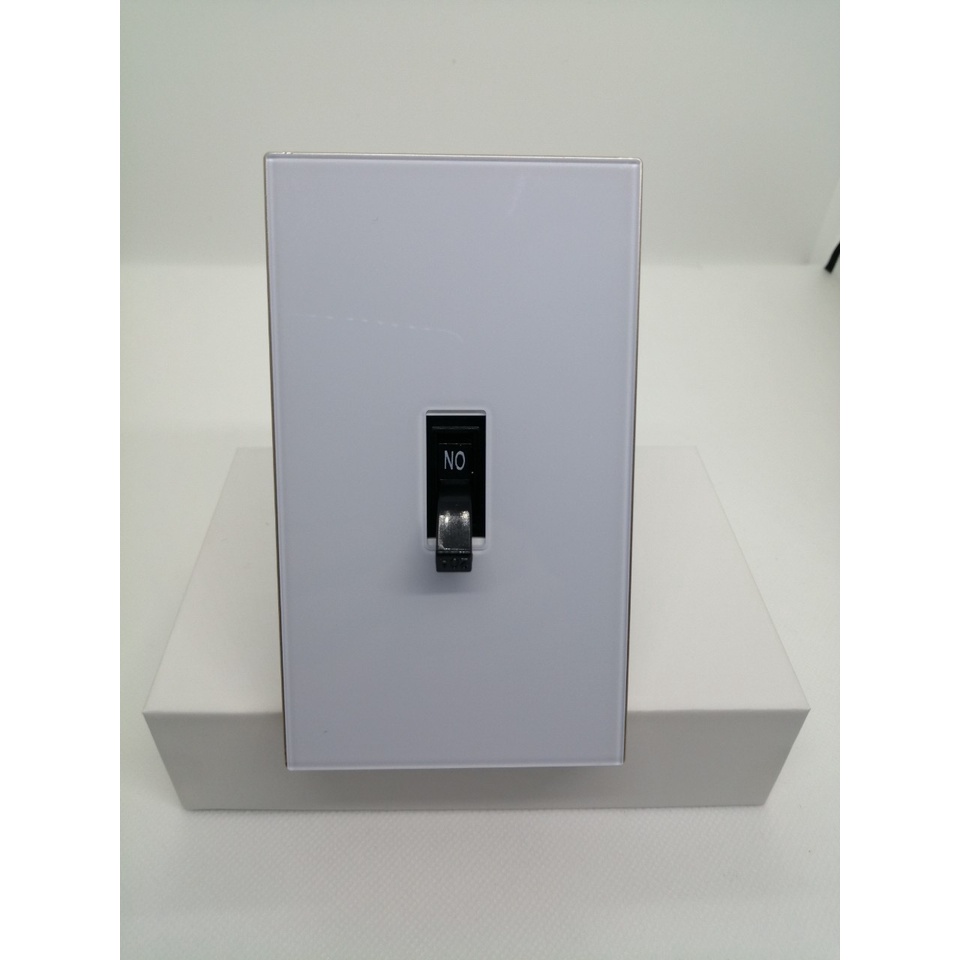 Mặt kính acrylic cho át cóc đen 20A Panasonic