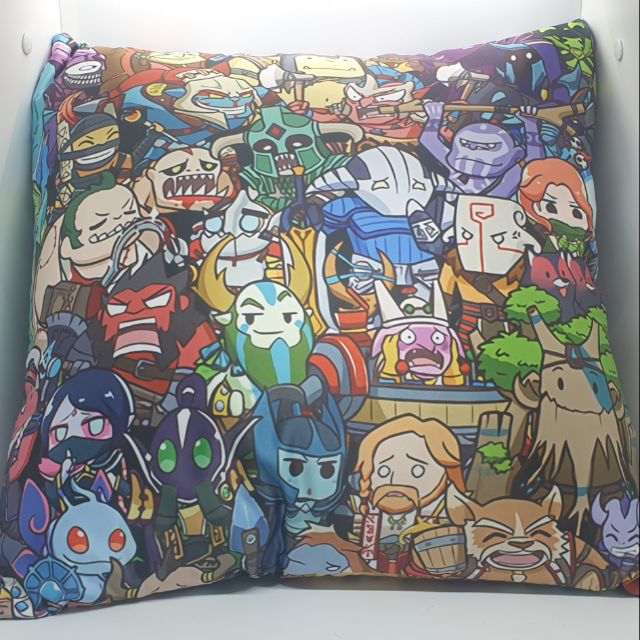 <DOTA 2 SHOP> Gối ôm họa tiết full hero chibi dota 2