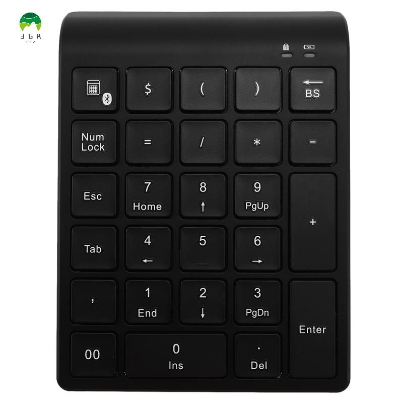 27 Keys Bluetooth Wireless Numeric Keypad For Pc Accounting Tasks