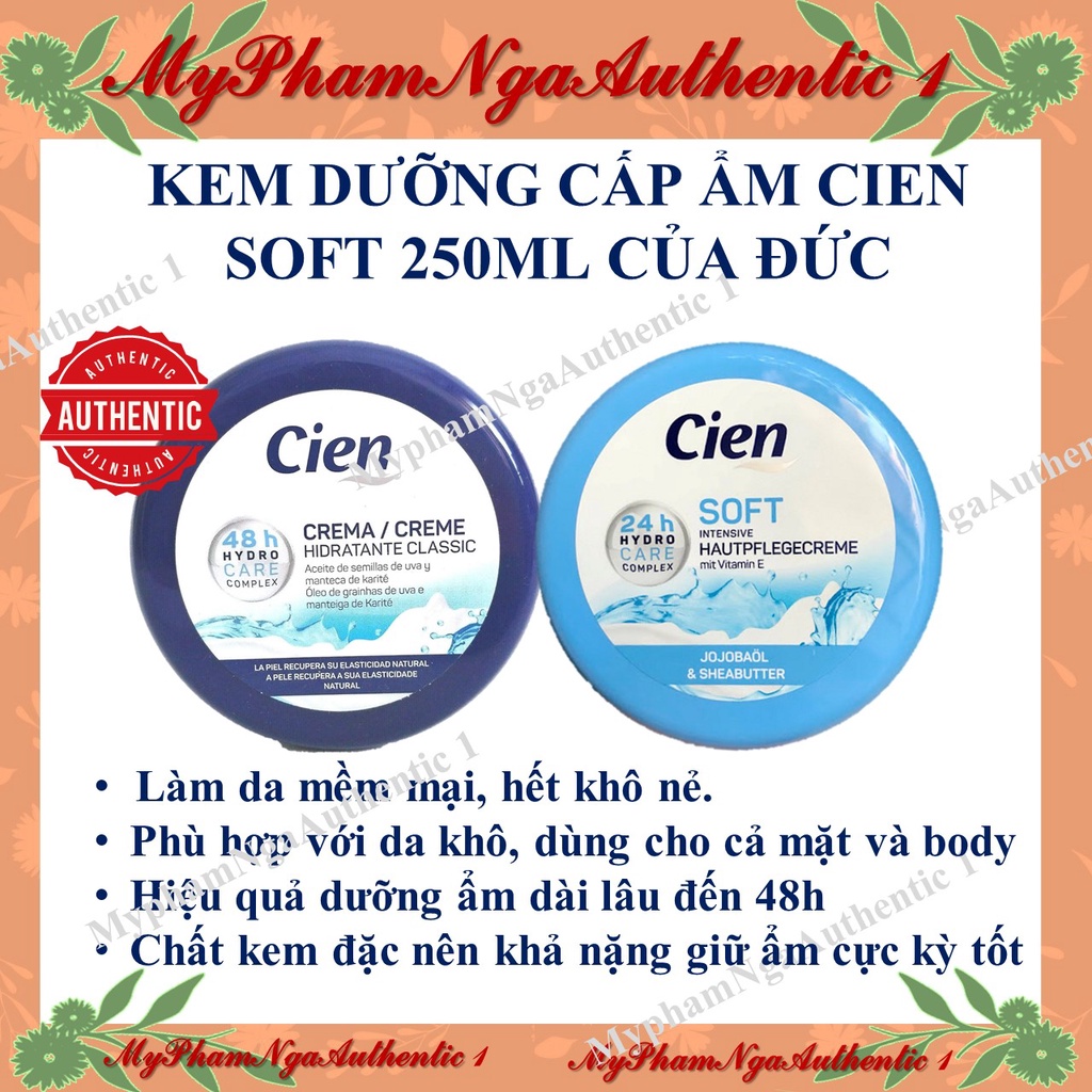 KEM DƯỠNG Cien dưỡng sáng mịn da