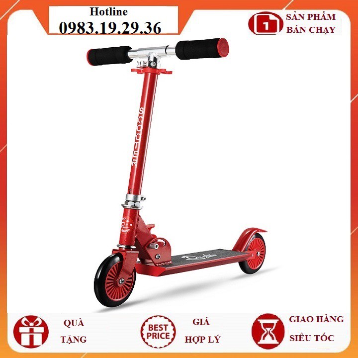 XE TRƯƠT 2 BÁNH CAO CẤP CHO BE 3-8 TUỔI, TẢI TRỌNG 50KG