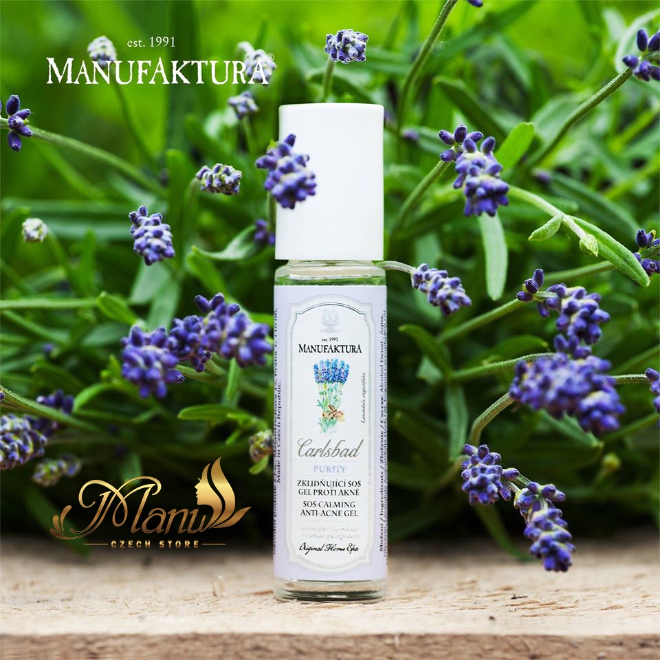 Gel Chấm Mụn Nhanh Khô Đầu Lavender Manufaktura