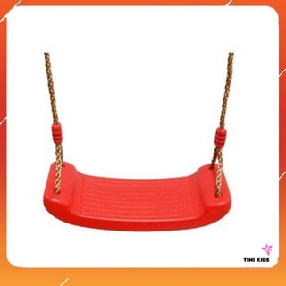 [FREE SHIP] Xích đu cho bé tải trọng 120KG, Ghế ngồi xích đu bằng nhựa dây thừng chắc chắn Bluepanda198
