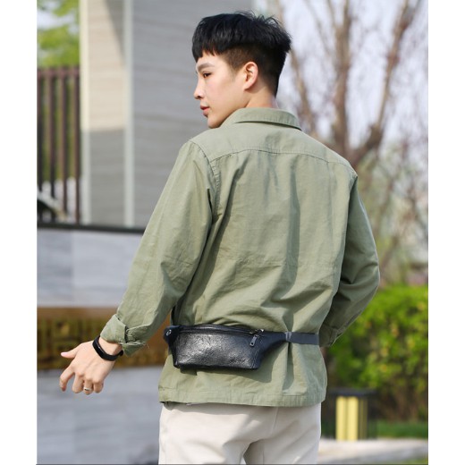 Túi đeo bao tử, túi đeo bụng da PU | BigBuy360 - bigbuy360.vn