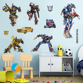 Mô hình robot nhân vật Transformers trang trí độc đáo