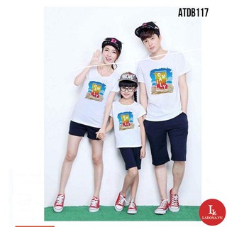 Áo đôi gia đình đẹp ms02