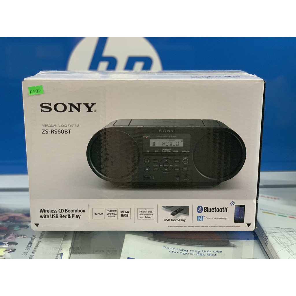 Máy Cassette CD SONY ZS-RS60BT