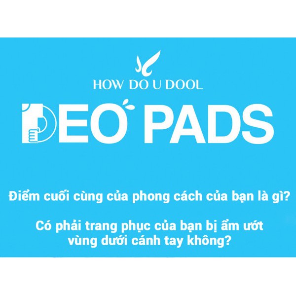 [SALE RẺ VÔ ĐỊCH] Miếng dán thấm hút vùng nách How Do U Dool Deo Pads (1 hộp -14 miếng) - The Beauty Guide | BigBuy360 - bigbuy360.vn