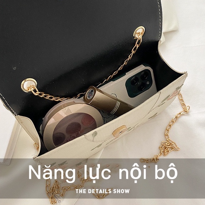 Túi đeo chéo cổ điển nghề thêu cao cấp💖 Women's bag 💖 Túi xách nữ mẫu mới nhất đẹp