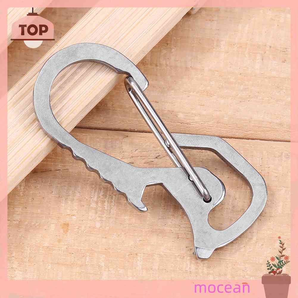 Móc Khóa Carabiner Kiêm Tua Vít Đa Năng Dùng Khi Đi Cắm Trại