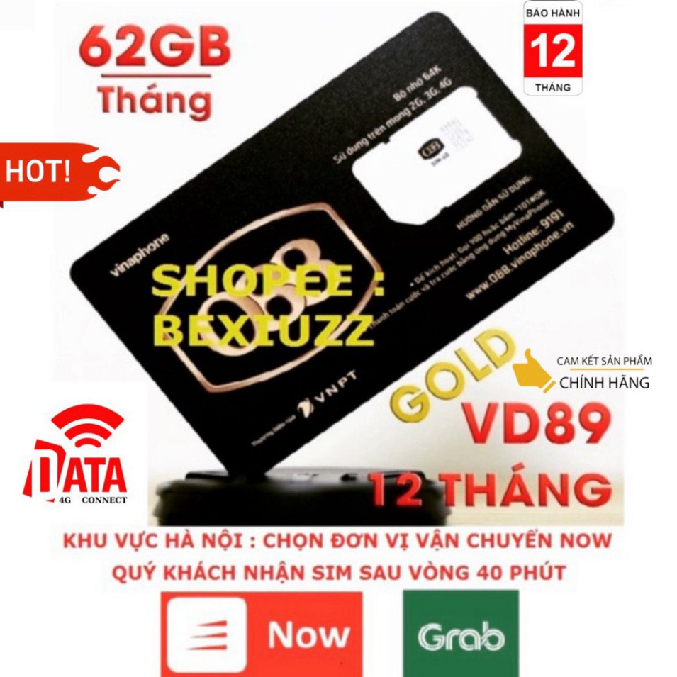 SALE NÀO CẢ NHÀ 50% SIM VD89 ,FHappy và D500 12 Tháng( Miễn phí từ 6 đến 12 tháng vào mạng 4G và cuộc gọi )Có Video Kèm 