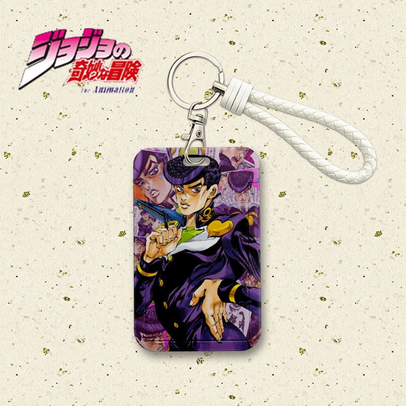 Móc Khóa / Túi Đựng Thẻ Họa Tiết Hoạt Hình Jojo Jujo Jotaro Kira Yoshikage