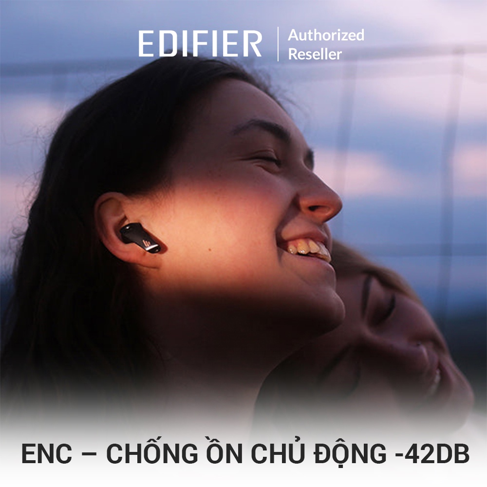 Tai nghe true wireless EDIFIER NEOBUDS S - Bluetooth V5.2 - Qualcomm Snapdragon Sound - Hàng chính hãng MAI THU TRADING