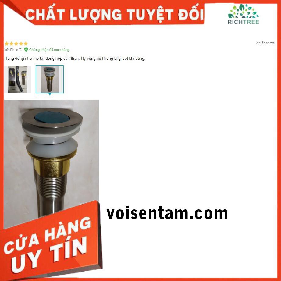 [FREE SHIP] Xi phông chậu rửa mặt lavabo chất liệu inox 304 Kèm đuôi nhựa co rút M87-Loại nắp lật