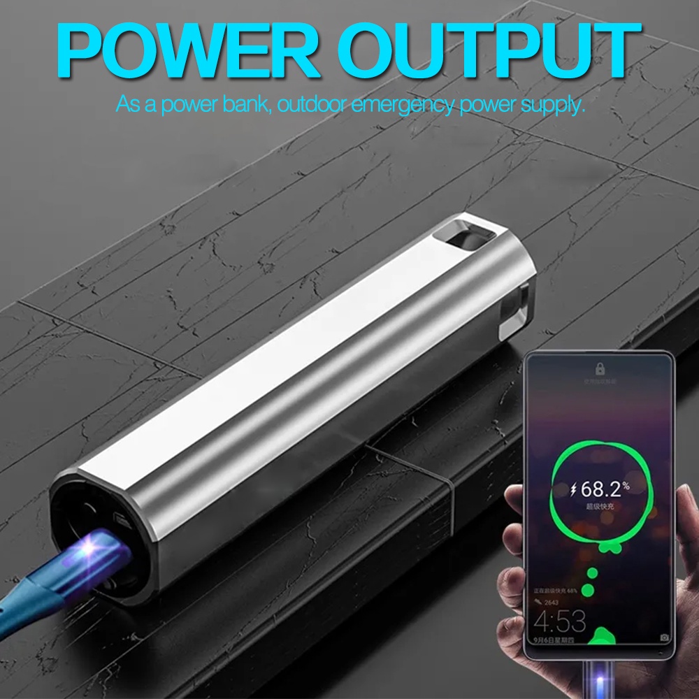 [Mới] Đèn Pin Cầm Tay / Đèn Pin LED 3 Chế Độ Sạc USB Chống Nước Dùng Khi Đi Bộ Đường Dài / Cắm Trại / Sinh Tồn / Sinh Tồn Chất Lượng Cao