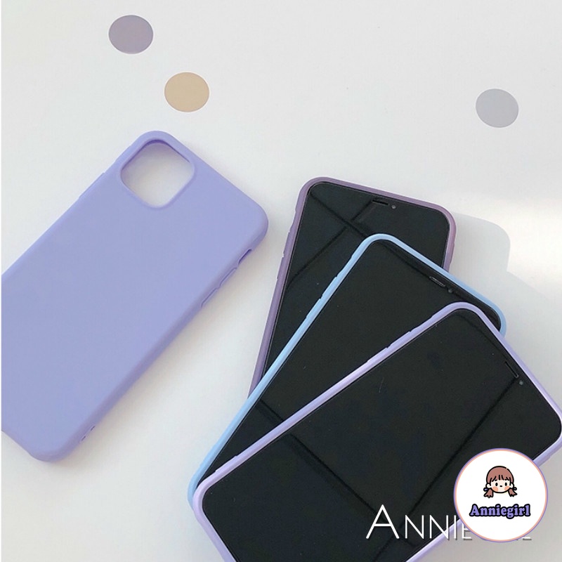 Ốp điện thoại silicon mềm màu kẹo trơn mặt nhám bảo vệ toàn diện cho IPhone 12 11 Pro Max 6s 7 8 Plus X XS Max XR | BigBuy360 - bigbuy360.vn