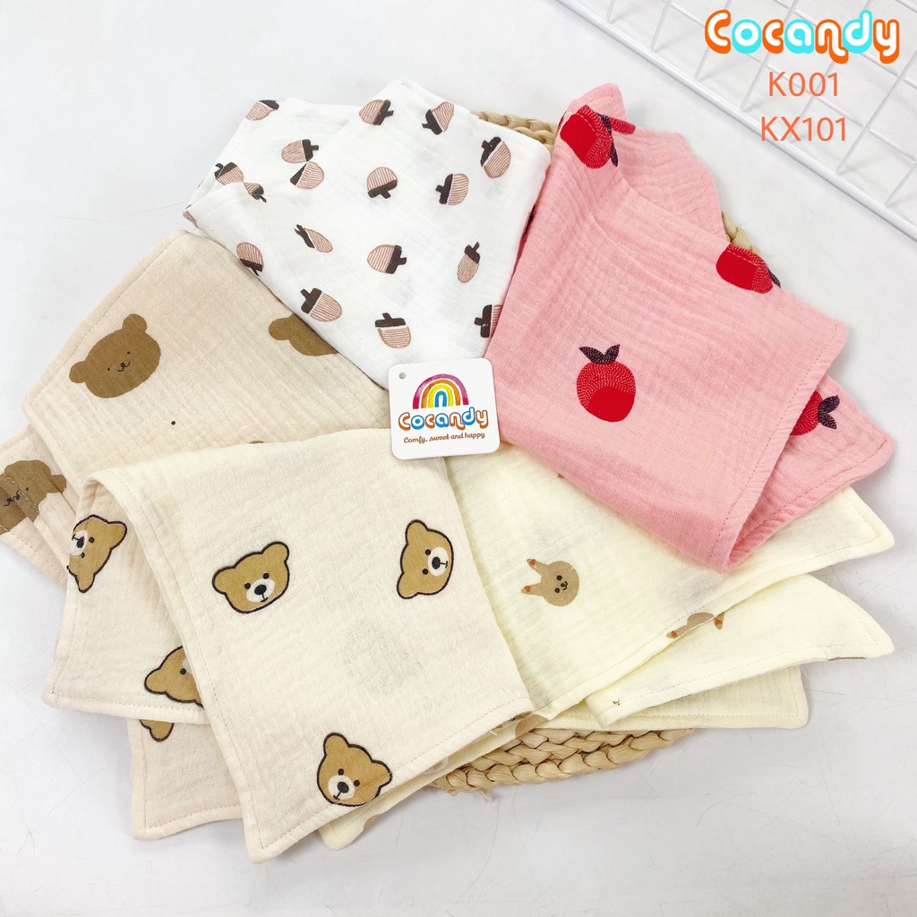 Khăn xô muslim 4 lớp cho mẹ và bé của COCANDY mã KX101