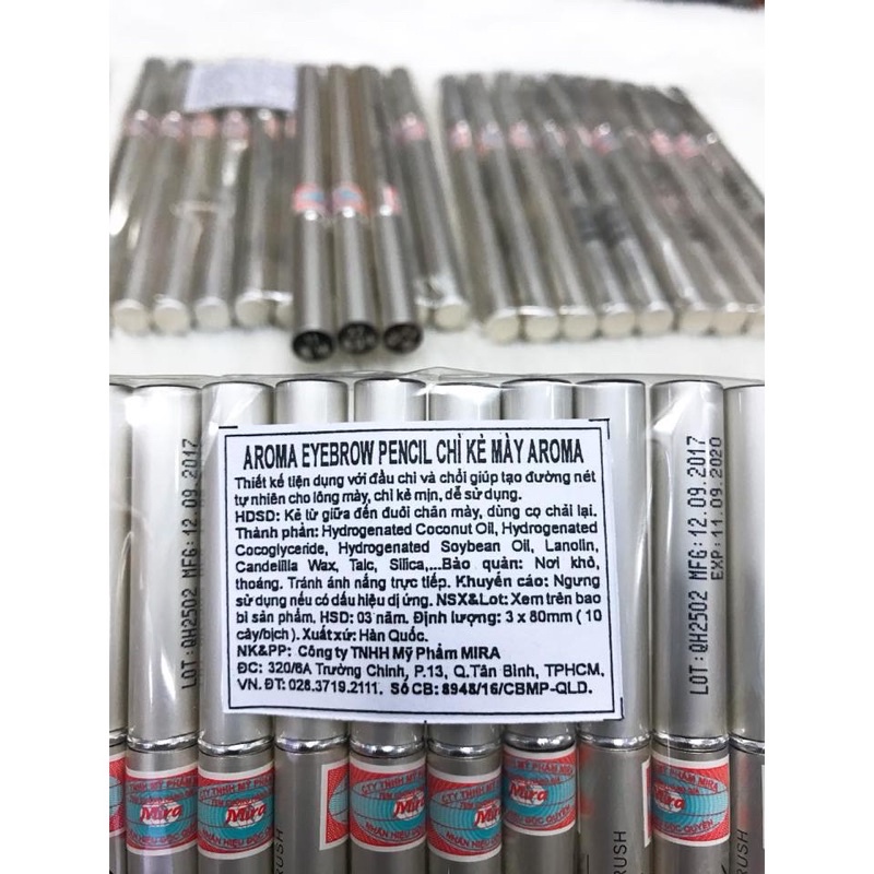 Chì Kẻ Mày Aroma Chính Hãng Công Ty