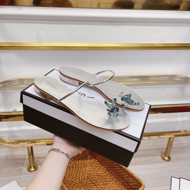 Dép hoa đá xỏ ngón fullbox hàng quảng châu cao cấp