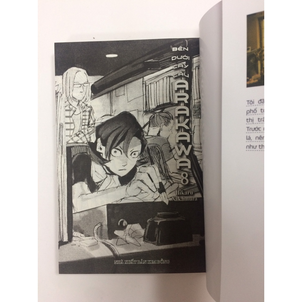 Sách - Bên Dưới Cây Cầu Arakawa - Arakawa Under The Bridge - Tập 8 - Tặng Kèm Postcard