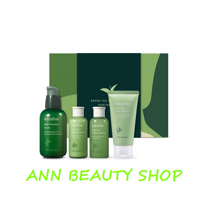 Set dưỡng da Innisfree Green Tea HERITAGE BOX ( LIMITED 2020)