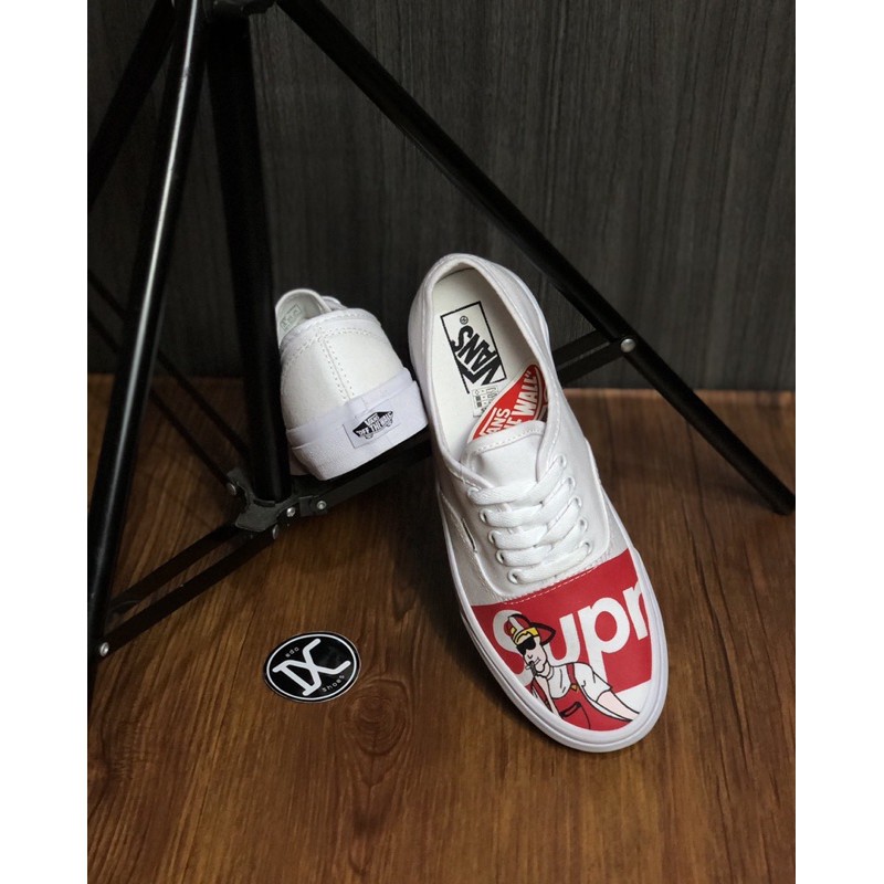 Giày Thể Thao Vans X Supreme Chính Hãng