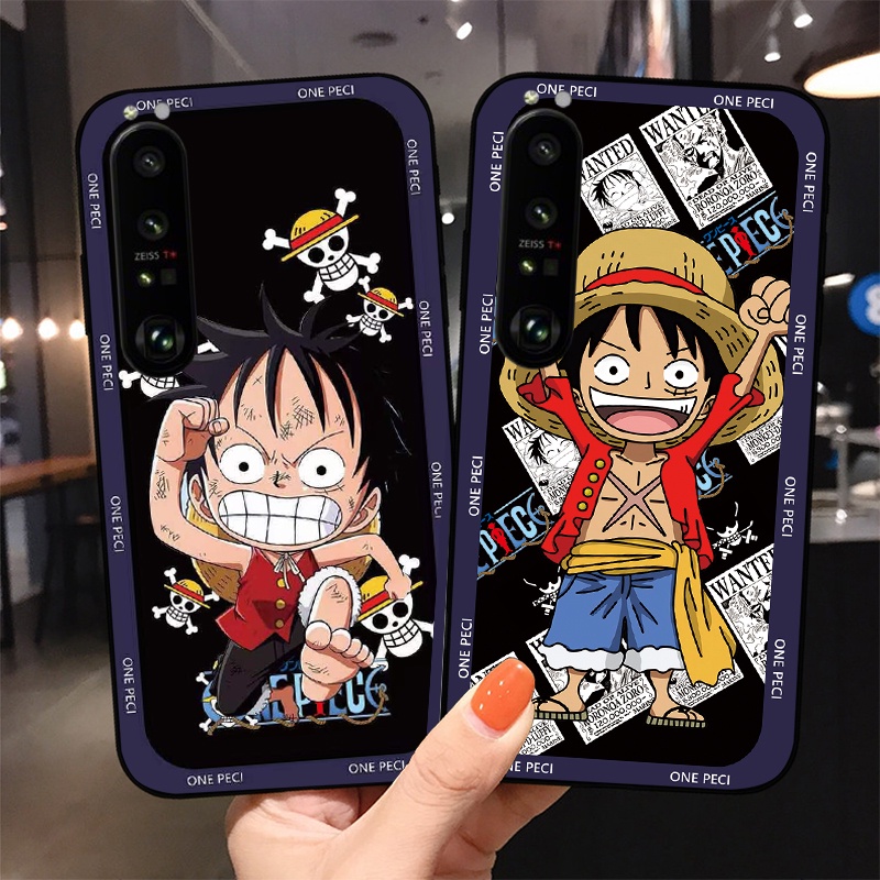 Ốp Lưng One Piece Độc Đáo Nhiều Mẫu Mã Cho Điện Thoại Sony Xperia 10 5 1 III II 20 8 Lite Pro 3D