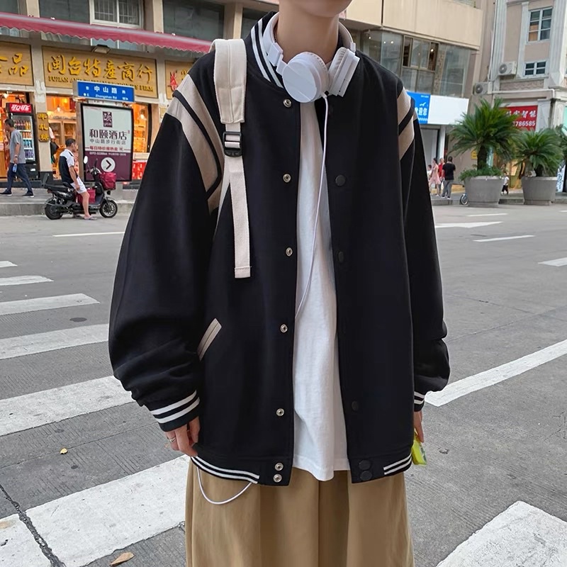 Áo khoác Bomber nam chất nỉ dạ siêu dày - Mẫu Độc nhất chỉ có ở DH ạ - style hàn quốc hottrend 2022-B1
