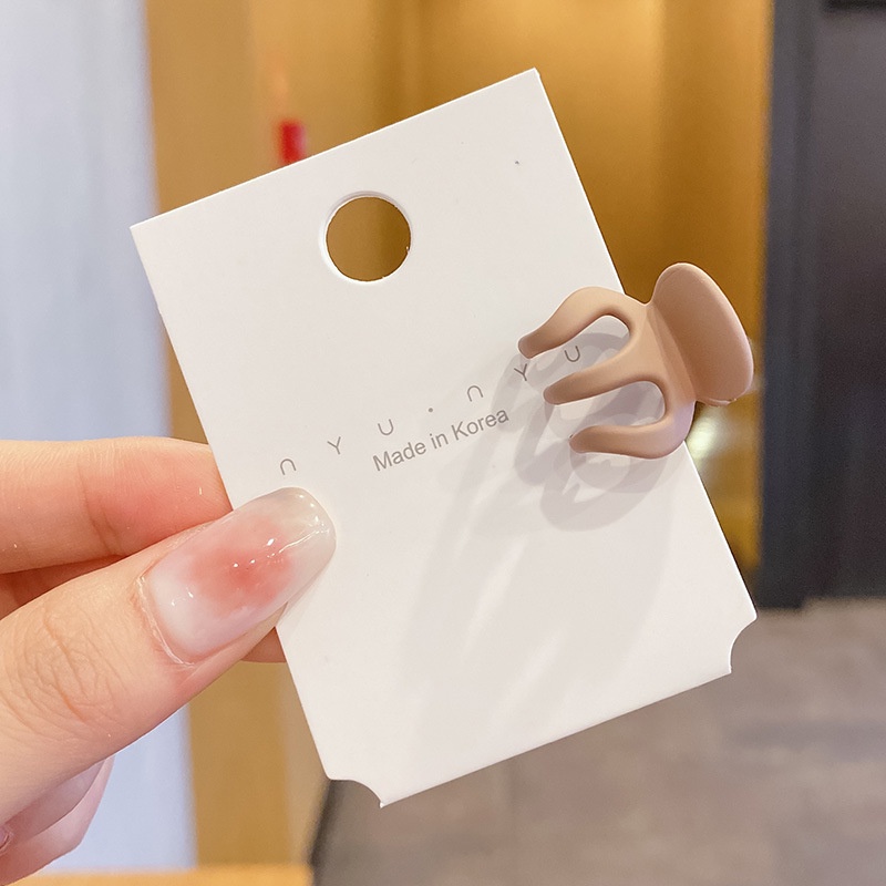 Kẹp Tóc Càng Cua Mini Nhiều Màu Sắc Dễ Thương