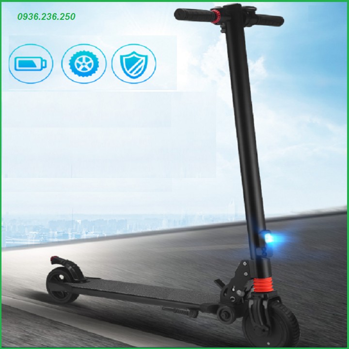 Xe đạp scooter điện xếp gọn